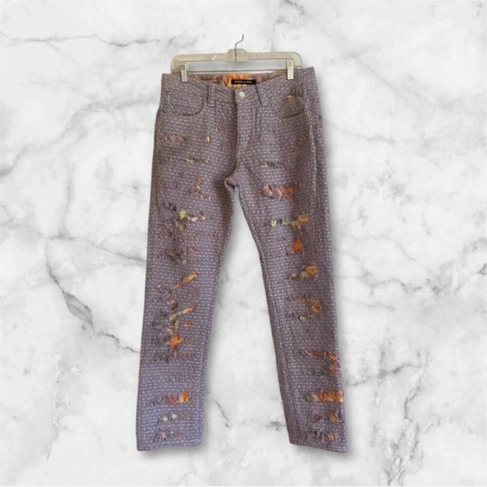Embellish Radke Boro Lavender Mens Pants Size 32 Excellent Condition